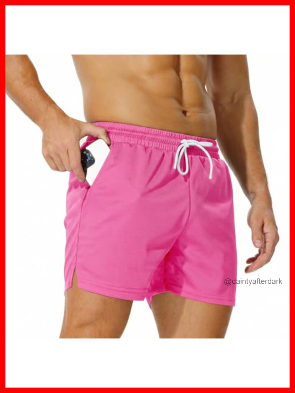 Men's Mesh Athletic Shorts 5" Inseam Quick Dry Gym with Pockets